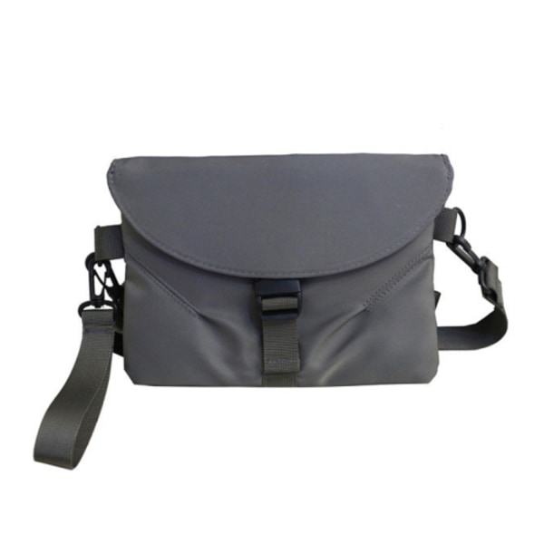 Arbetskläder Crossbody Väska Enstaka Axel Casual Liten Väska Grå