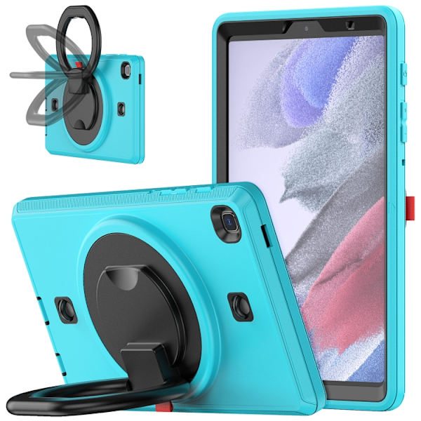 Samsung Galaxy Tab A7 Lite TPU + PC Tabletfodral Ljusblå