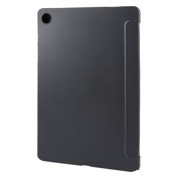 Samsung Galaxy Tab A9+ / A11+ Tri-fold TPU Läderfodral Svart