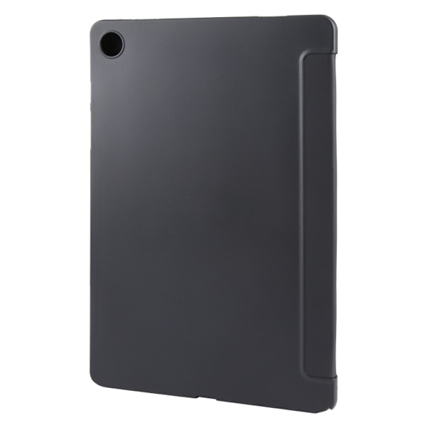 Samsung Galaxy Tab A9+ Skal i TPU Läder med Tri-fold Flip Svart