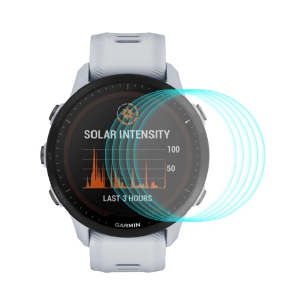 5 st för Garmin Forerunner 955 0,2 mm 9H skärmskydd i härdat glas Watch film