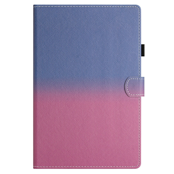 Samsung Galaxy Tab A9 / A11 Smart Läderfodral med Gradient Design Blå ros