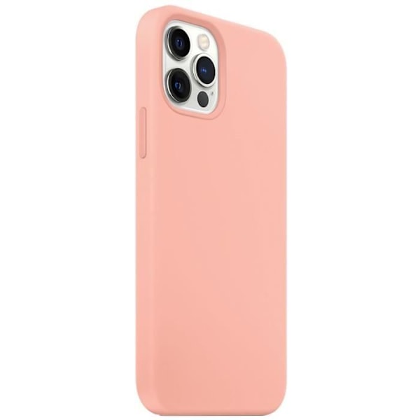 Tunt stötsäkert fodral för iPhone 13 mini (5,4") - Rosa - TPU-silikon - Enkel åtkomst - Skärmskydd Rosa
