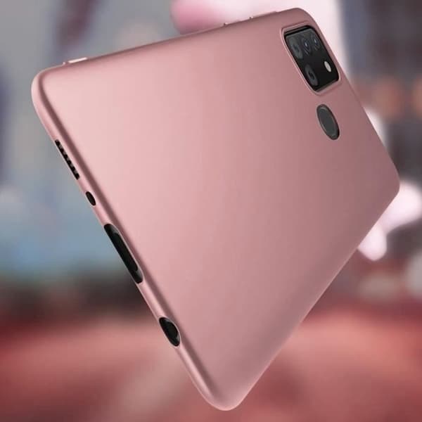 Skyddsfodral - PROSHOP - för Samsung Galaxy A21S - Silikon - Rosa - Stötabsorberande Rosa