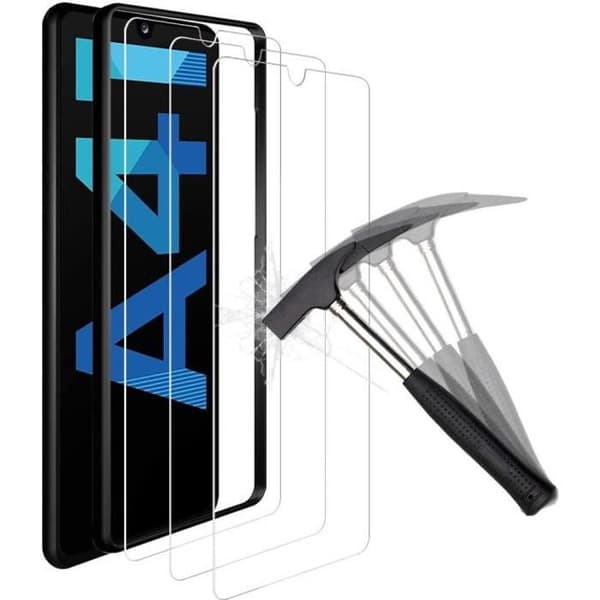 Härdat Glas - LittleMonkey - Samsung Galaxy A41 - 3 Stycken - Rep-resistant - 9H Hårdhet