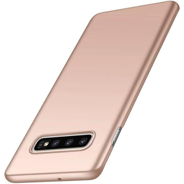 Beskyttelsesetui til Samsung Galaxy S10 Plus - PROSHOP - Blød - Gylden gyllene