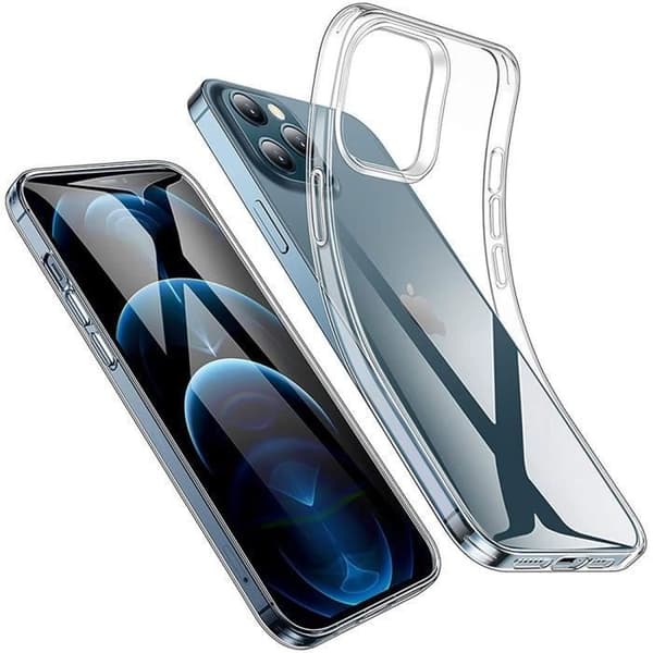 Coque - BOOLING - för iPhone 13 mini - Mjuk Skydd - Transparent - Stötsäker Transparent