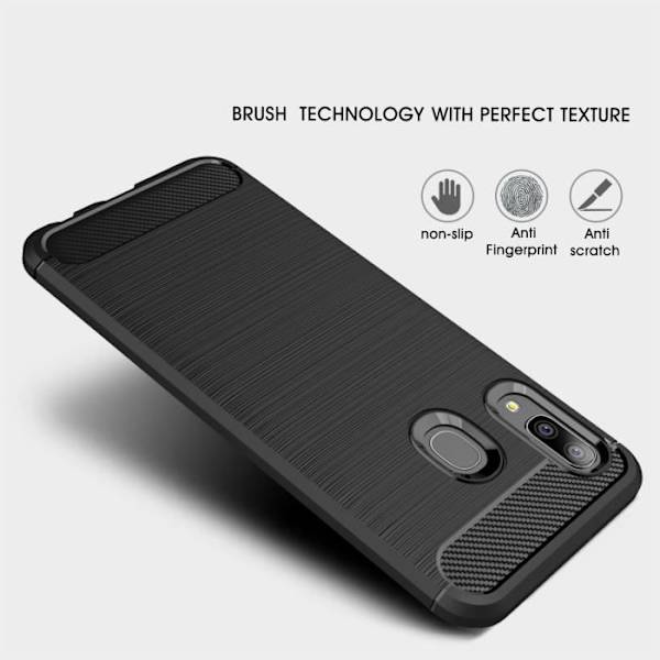 Fodral - Samsung - Galaxy A20e - Stötsäker TPU - Röd - Mjuk Röd