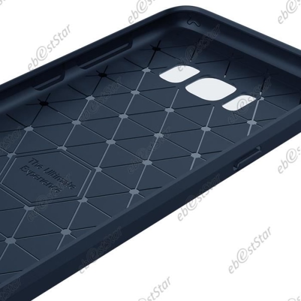 ebestStar ® för Samsung Galaxy S8 PLUS - Lyxigt kolfibermönsterfodral 2 horisontella stänger Silikongelluftkuddar, färg
