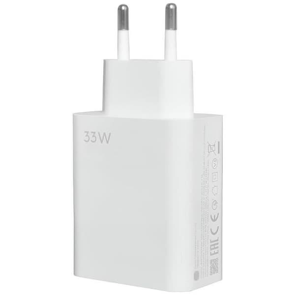 33W snabbladdare kompatibel med Xiaomi Redmi Note 11, Note 11S, Note 11 Pro Vit