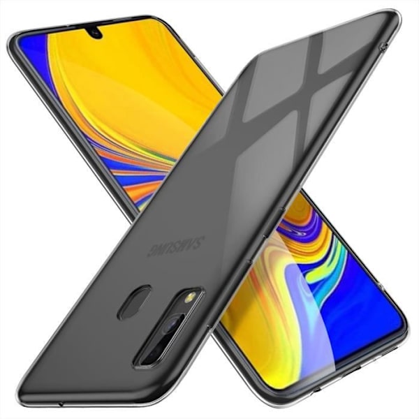 Coque - KuGi - Samsung Galaxy A40 - Silikon - Mjuk - Slät Vit