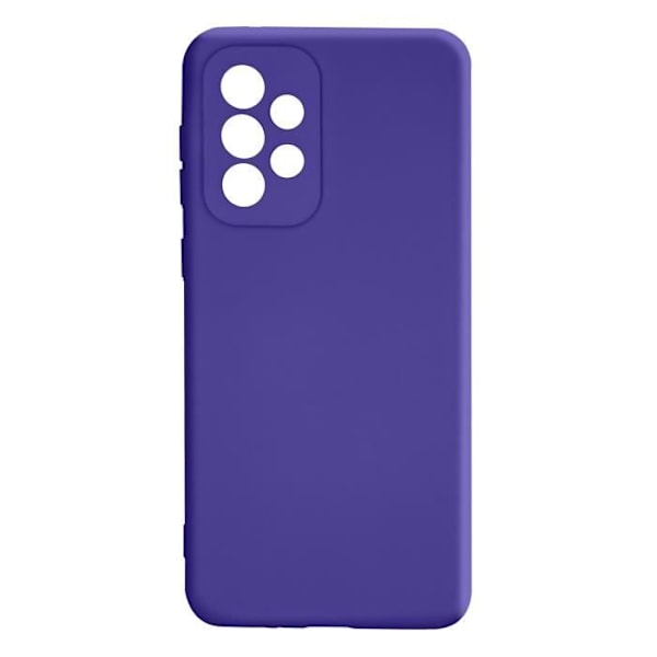 Skyddande skal - AVIZAR - Samsung Galaxy A33 5G - Halvstyv silikon - Soft-touch finish - Lila Lila