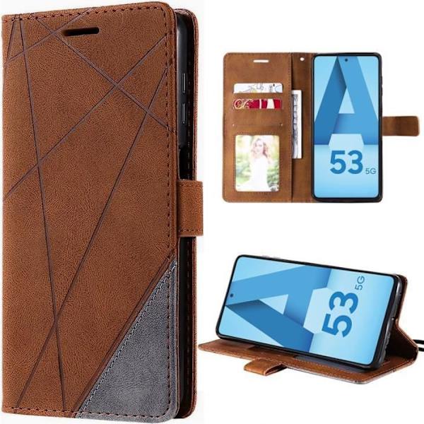 Fodral till Samsung Galaxy A53 5G Brun Anti-Scratch 360 graders skydd