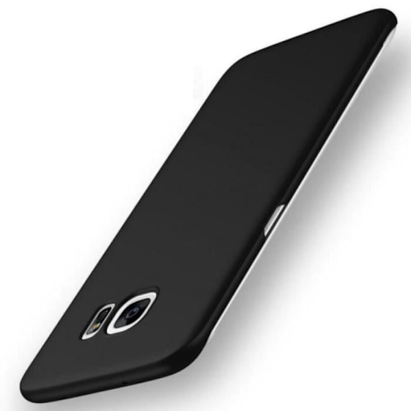 Coque - Samsung - Galaxy S7 Edge - Ultra Tunn - Mjuk - Skydd Bak Objektiv Svart