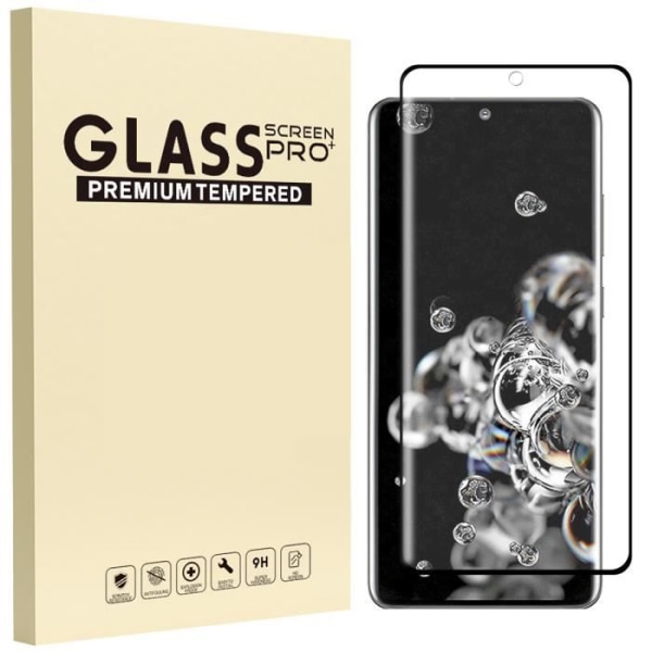[1 stycken] Härdat glas Samsung S20 Ultra (6,9"), skärmskyddsglas skyddsfilm för Samsung Galaxy S20 Ultra (6,9") skal