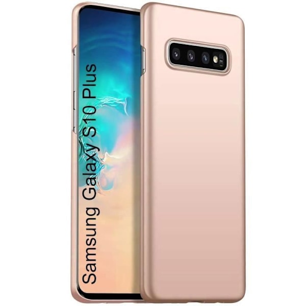 Skyddsfodral till Samsung Galaxy S10 Plus - PROSHOP - Mjuk - Guld gyllene