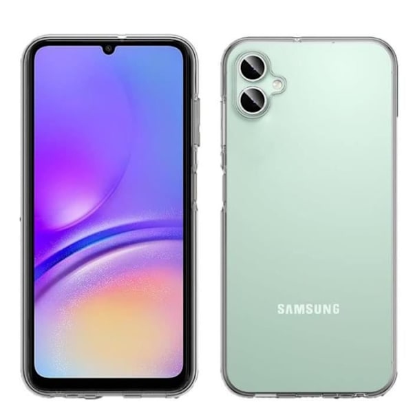 Skyddsskal - Samsung - Galaxy A06 - Mjukt Silikon - Transparent - Ultraviktigt Transparent