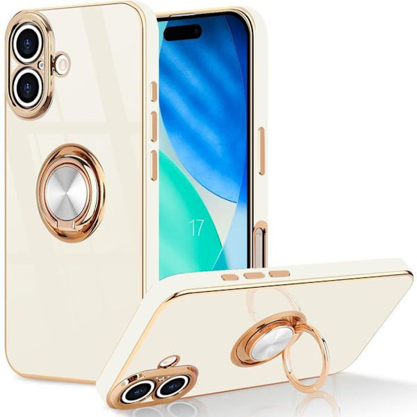 Skyddsfodral - BOOLING - iPhone 17 - Stötsäker - Repfria - Slim Vit Vit