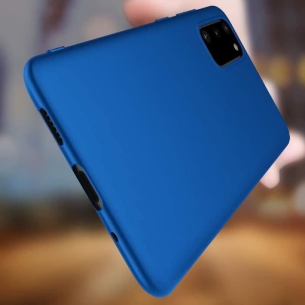 Etui til Samsung S20 Plus (6,7") Flydende Silikone Anti-Shock Protection Blue Blå