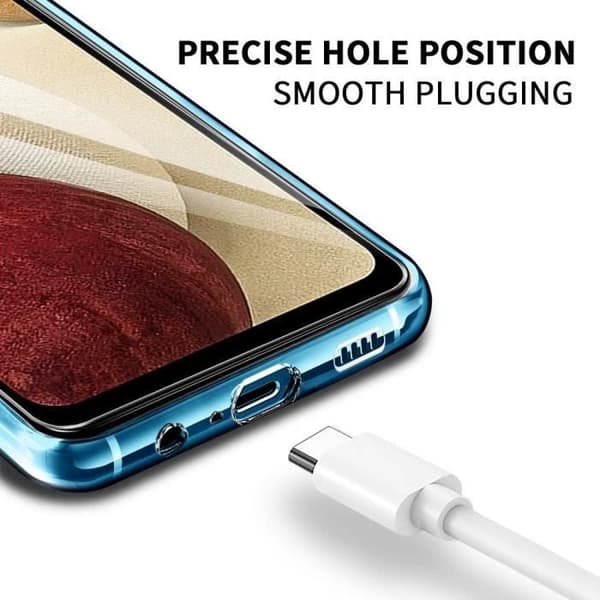 Coque - VCOMP - Galaxy A12 Nacho - UltraSlim - Transparent - Perfekt passform VIT