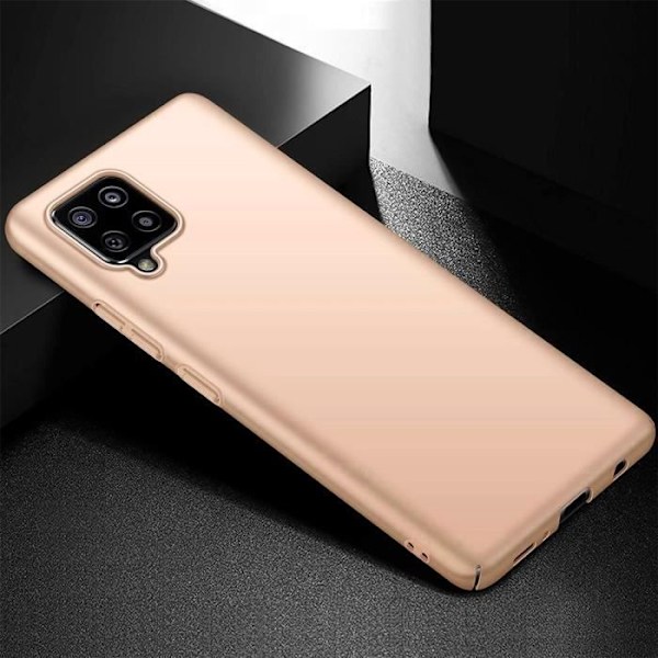 Skyddsfodral till Samsung Galaxy A42 - PROSHOP - Mjuk - Solid guldfärg gyllene