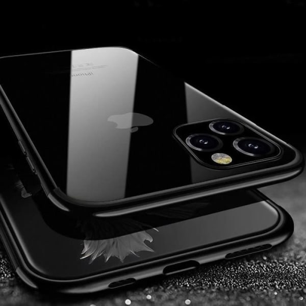 Cover til iPhone 12 Pro Max (6,7") Chrome Contour Anti-Shock Black Svart