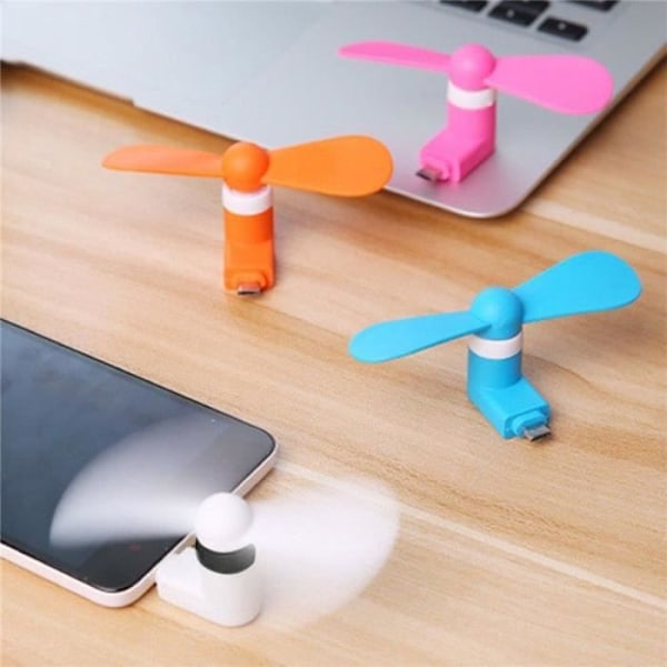 Mini Fläkt - YIOU - Bärbar - Micro USB - Ultra-tyst - Grön Grön