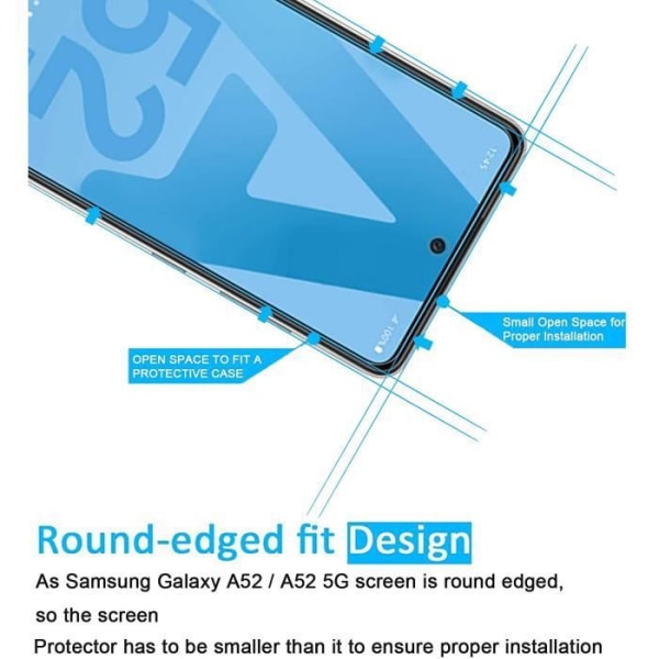 Advansia härdat glas för Samsung Galaxy A52 [X1]