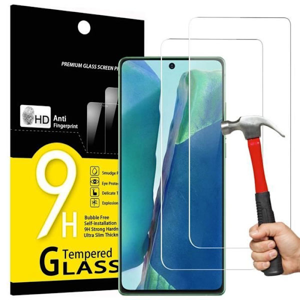 Härdat glas för Samsung Note 20 (6,7”) - PROSHOP - High Definition 3D-skärmskydd - Transparent Transparent