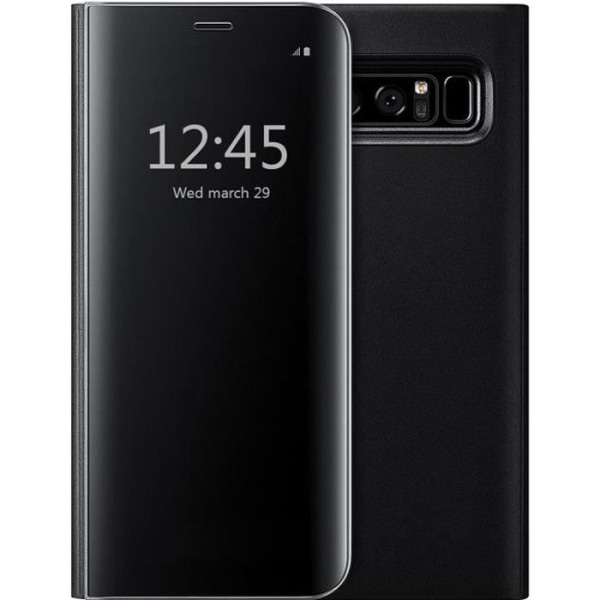Fodral - Samsung - Galaxy Note 8 - Stötsäker - Mjuk - Smart Sleep/Wake Up svart