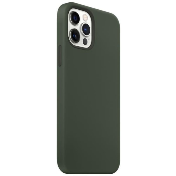 Ultra Slim Silikone Cover til iPhone 13 Pro (6,1") Midnight Green Grön