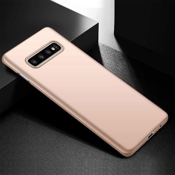 Skyddsfodral till Samsung Galaxy S10 Plus - PROSHOP - Mjuk - Guld gyllene