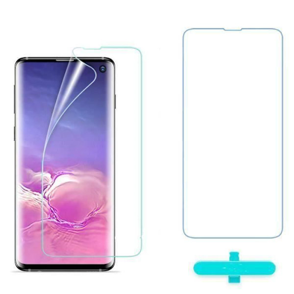 Skärmskydd för Samsung Galaxy S10 Plus, mjuk TPU skärmskydd för Samsung Galaxy S10+ (2019) 6,4 tum I016D7