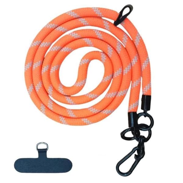 Universell Cordon - BOOLING - 120cm - Nylon - Orange - Lätt Fast Montering Orange
