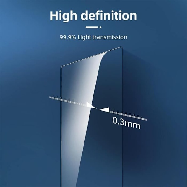 Härdat glas för Samsung Galaxy A36 - 3 delar - Stötsäkert transparent skyddsglas Transparent