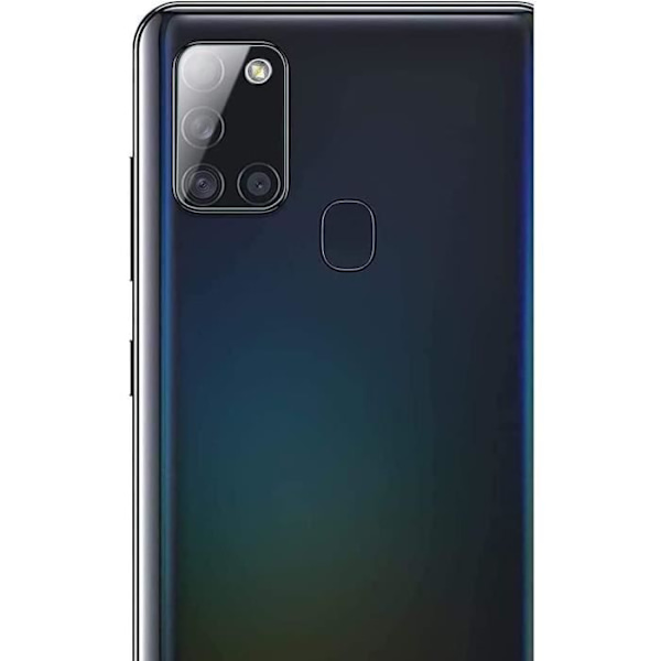 2 bakre kamera härdat glasögon för Samsung Galaxy A21s - BOOLING - Transparent - härdat glas Transparent
