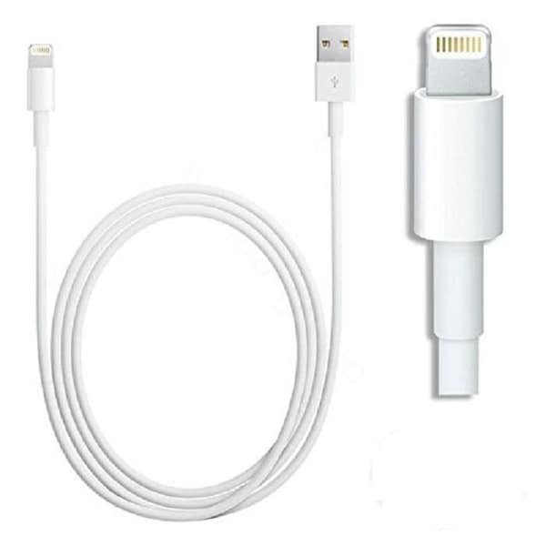 Datatransferkabel - INGEN NAMN - iPhone 6 - Vit - Snabbladdning - USB Vit
