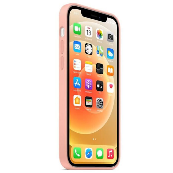 Coque Silicone - PROSHOP® - iPhone 13 mini - Rosa - Mjuk - Ultra tunn matt Rosa