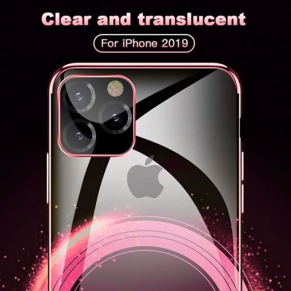 Etui til iPhone 12 Pro (6.1") Stødsikker, høj modstandsdygtig, blød pink Rosa