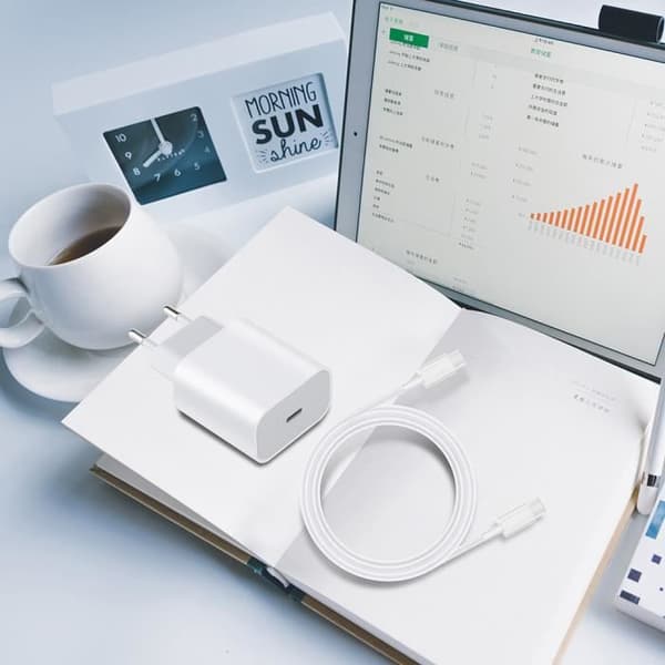 18W USB-C-laddaradapter med typ C snabbladdarkabel för iPhone 11 Pro_7601SD16532
