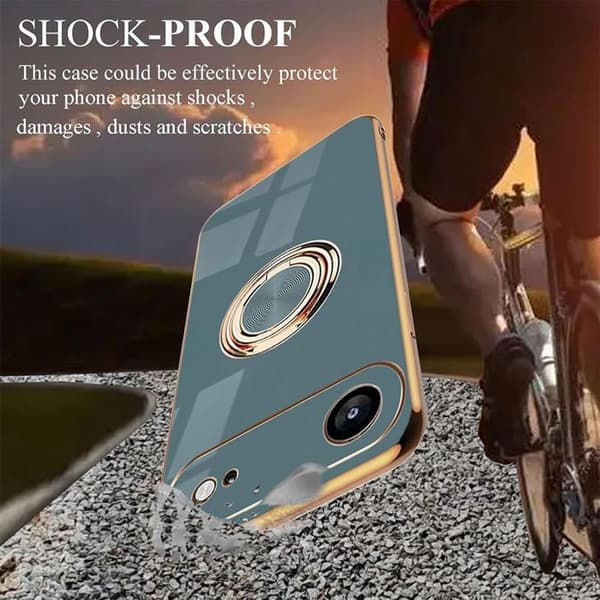 Skyddsboett för telefon - BOOLING - iPhone Air - Stötsäker - Repbeständig - Elegant Blå