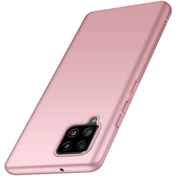 Fodral för Samsung A42 (6,1") Lättvikts enkelt färg ryggskydd Rosa