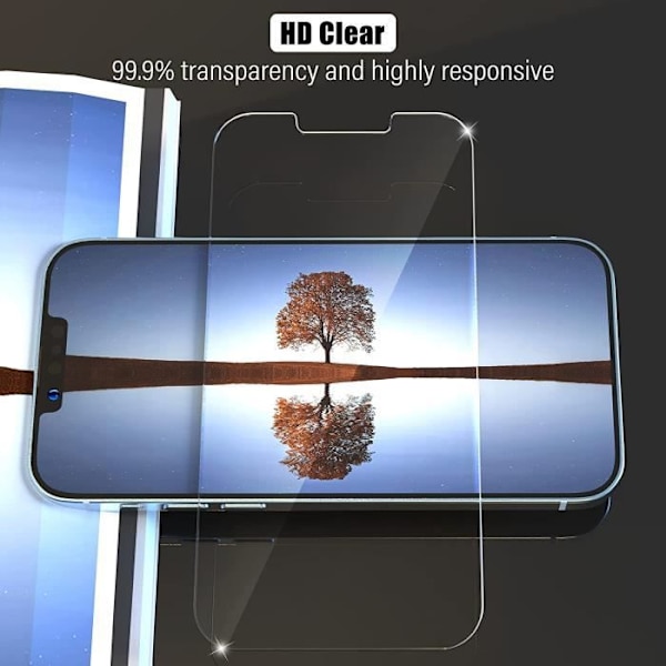 Advansia härdat glas för iPhone 13 Mini [X3]
