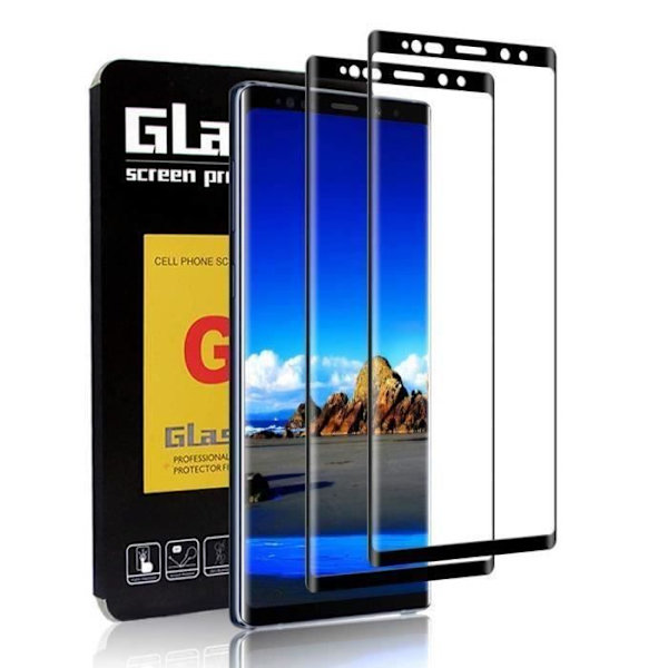 [Pack of 2] Skyddsfilm för Samsung Note 9, Samsung Galaxy Note 9 härdat glas, Ultra Resistant 9H hårdhetsindex Anti Scratch P11201