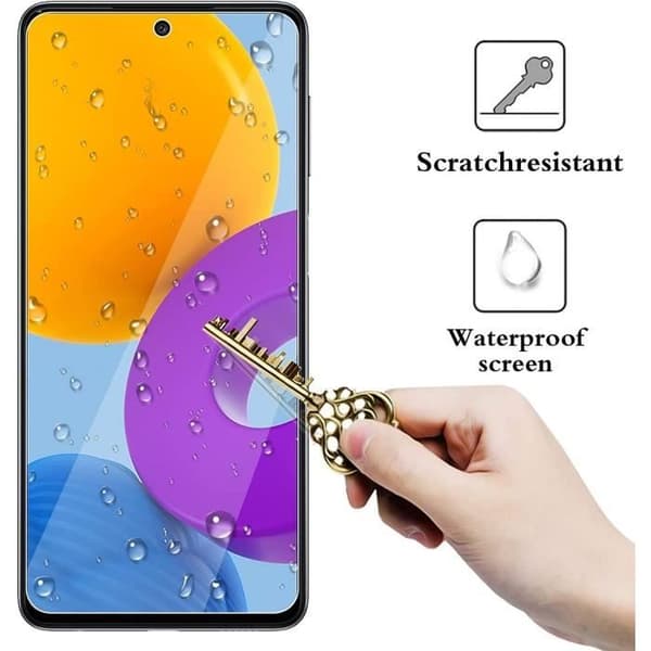 Härdat glas PROSHOP för Samsung M52 5G - 3-pack - Rep- och stötresistent Transparent