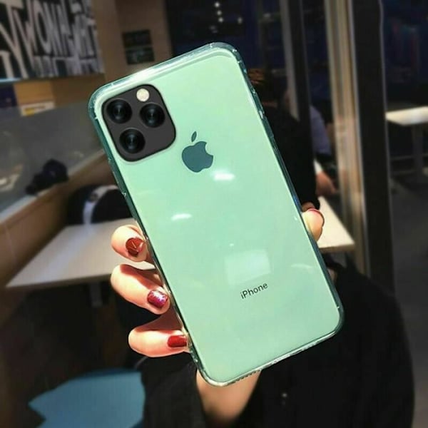 Silikonfodral för iPhone 13 Pro Max (6,7') Grön