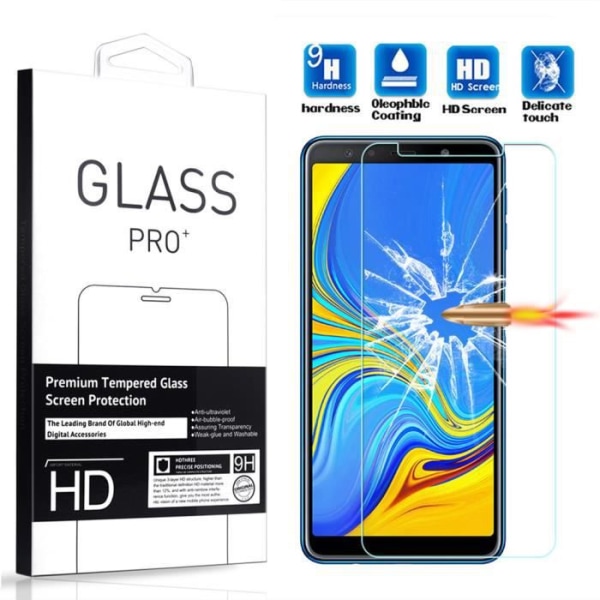 [1 pakke] Skærmbeskytterfilm af hærdet glas til Samsung Galaxy A50