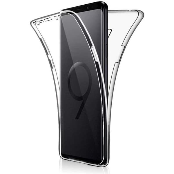 Coque - LittleMonkey - Samsung Galaxy S9+ Plus - Heltäckande skydd 360° - Silikon - Transparent Transparent