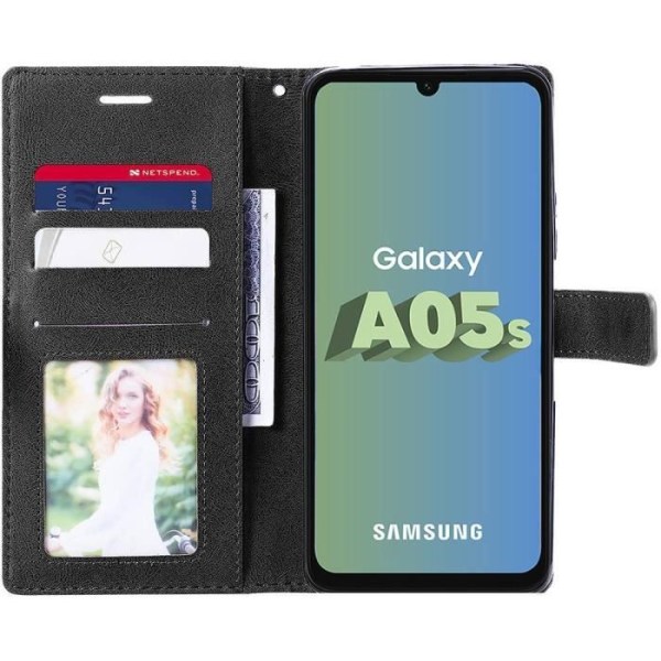 Skyddsskal - BOOLING - Samsung Galaxy A05 - Bicolor Design - Marinblå - Stötabsorberande marinblå