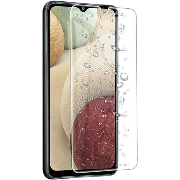 INECK® härdat glas för Samsung Galaxy A12, A02S, A32 5G, M12, 6,5", skärmskydd - Anti